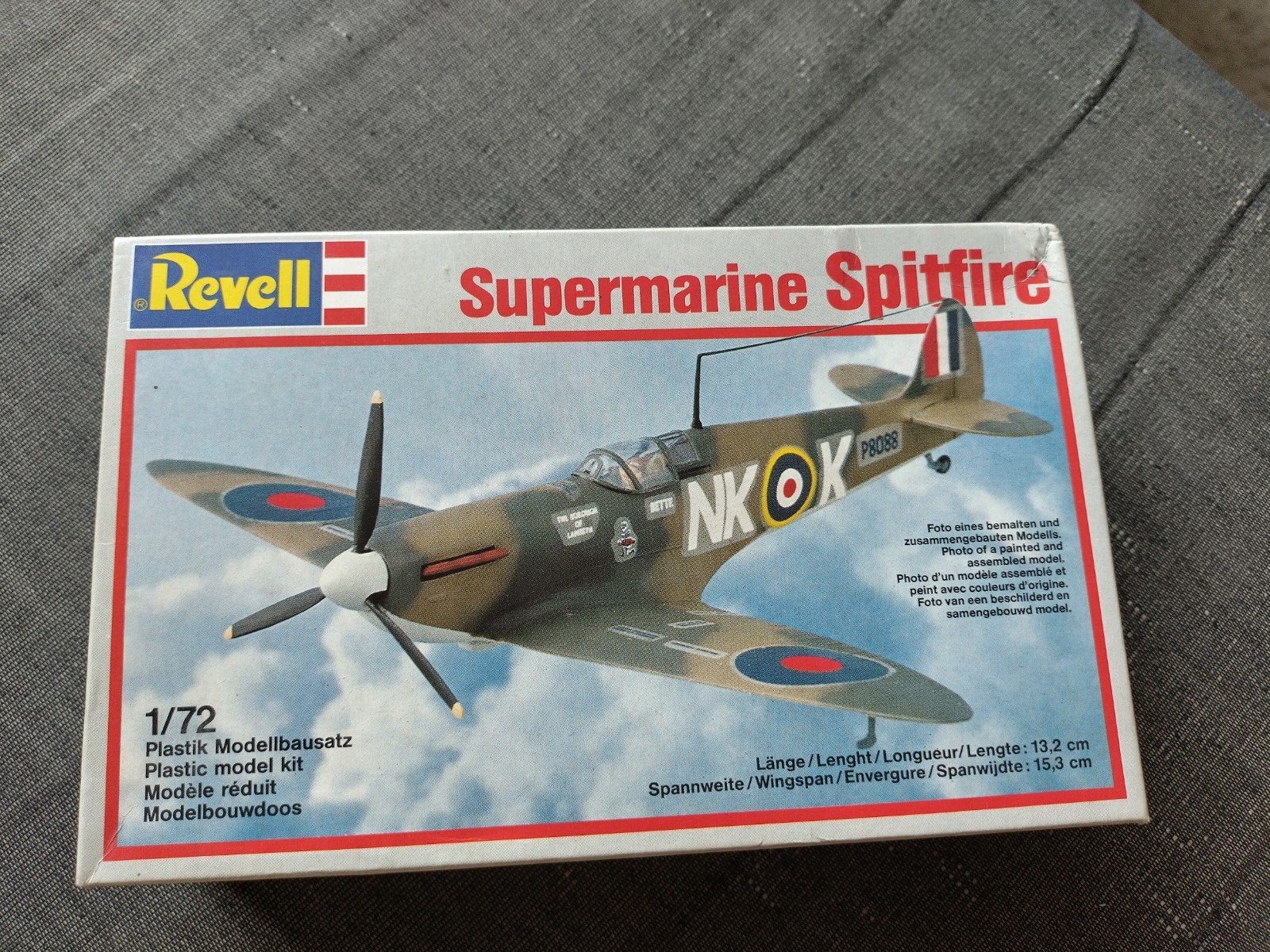 Modelbouwdoos Revell Supermarine Spitfire, Ophalen of Verzenden, 1:72 tot 1:144, Revell