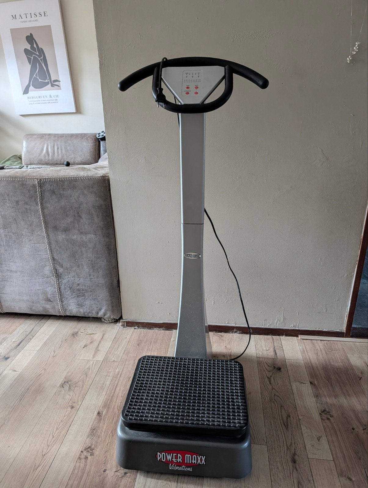 Power Maxx Vibrations Trilplaat - Zo goed als nieuw, Ophalen, Zo goed als nieuw, Benen, Trilplaat