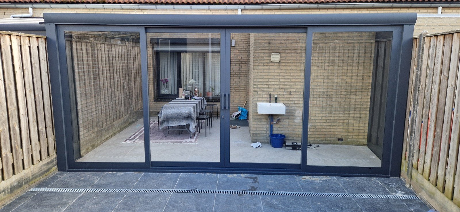 Overkapping,Veranda, Glazenschuifwanden, schuifpui, carport, Ophalen of Verzenden, Nieuw, Veranda