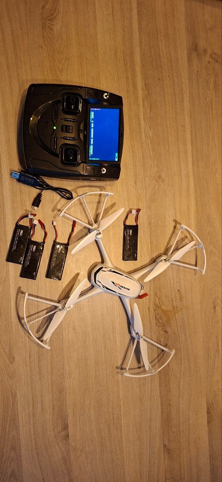 drone.  hubsan Desire, Elektro, RTF (Ready to Fly), Gebruikt, Quadcopter of Multicopter