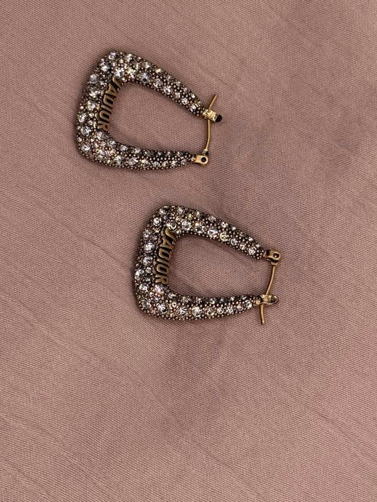 J'ADIOR Oorbellen met Strass -  nieuw, Overige materialen, Hangers, Nieuw, Ophalen of Verzenden