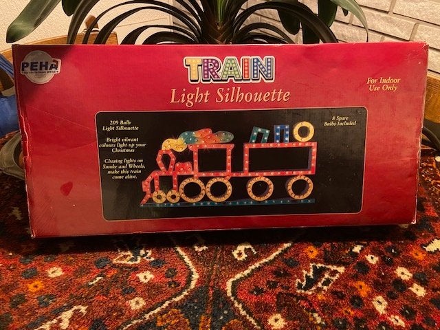 Train Light silhoutte (VOOR BINNEN), Diversen, Ophalen of Verzenden, Gebruikt