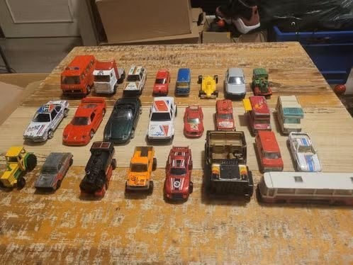 Vele modelautootjes, Ophalen of Verzenden, Gebruikt, Auto