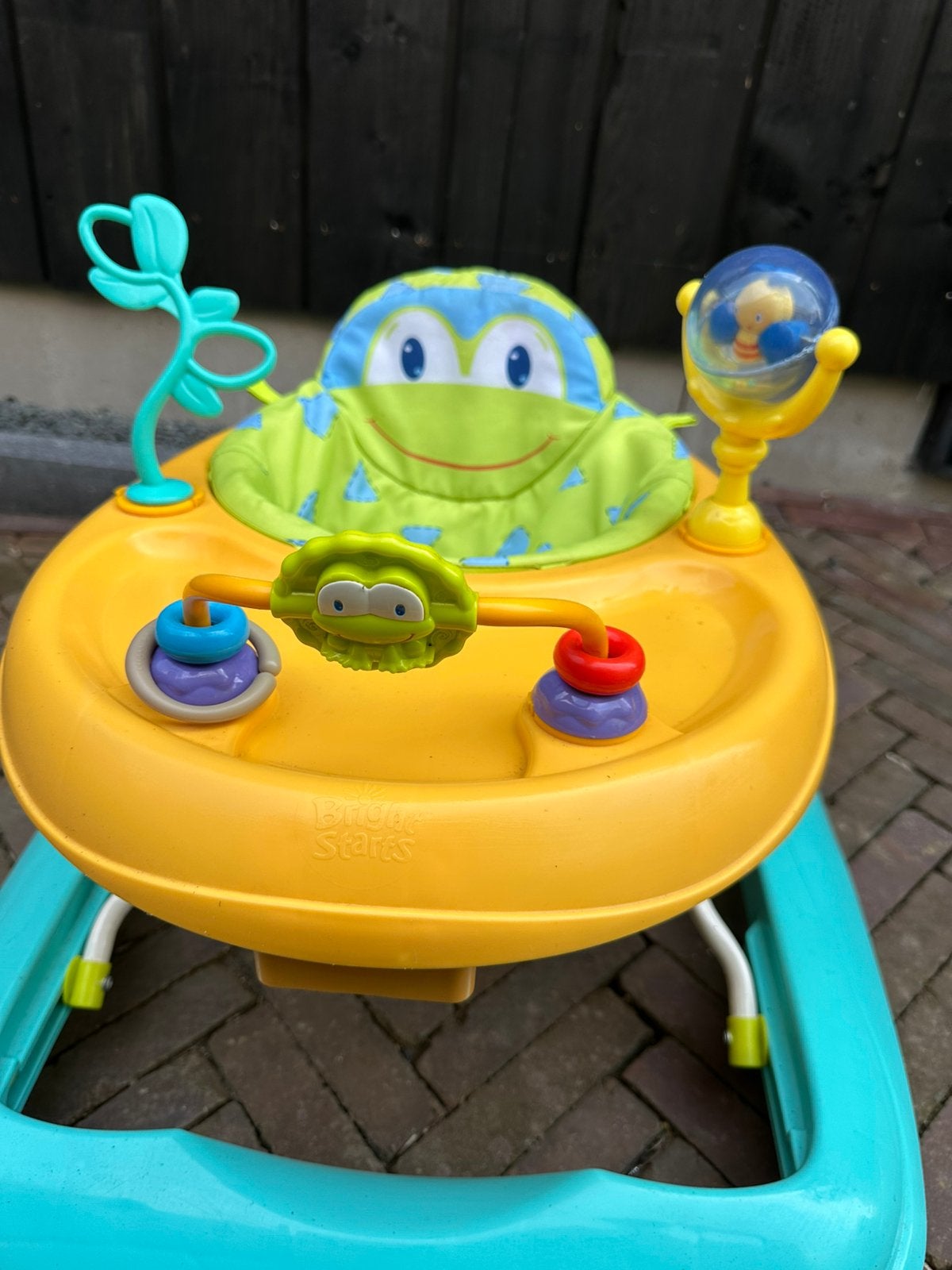 Bright Starts Loop & Locks Baby Walker Kikker, Ophalen, Gebruikt