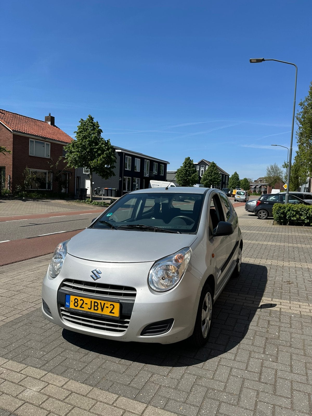 Suzuki Alto 1.0 2009 Grijs Carplay, Auto's, Suzuki, Voorwielaandrijving, 200 kg, 4 stoelen, Origineel Nederlands