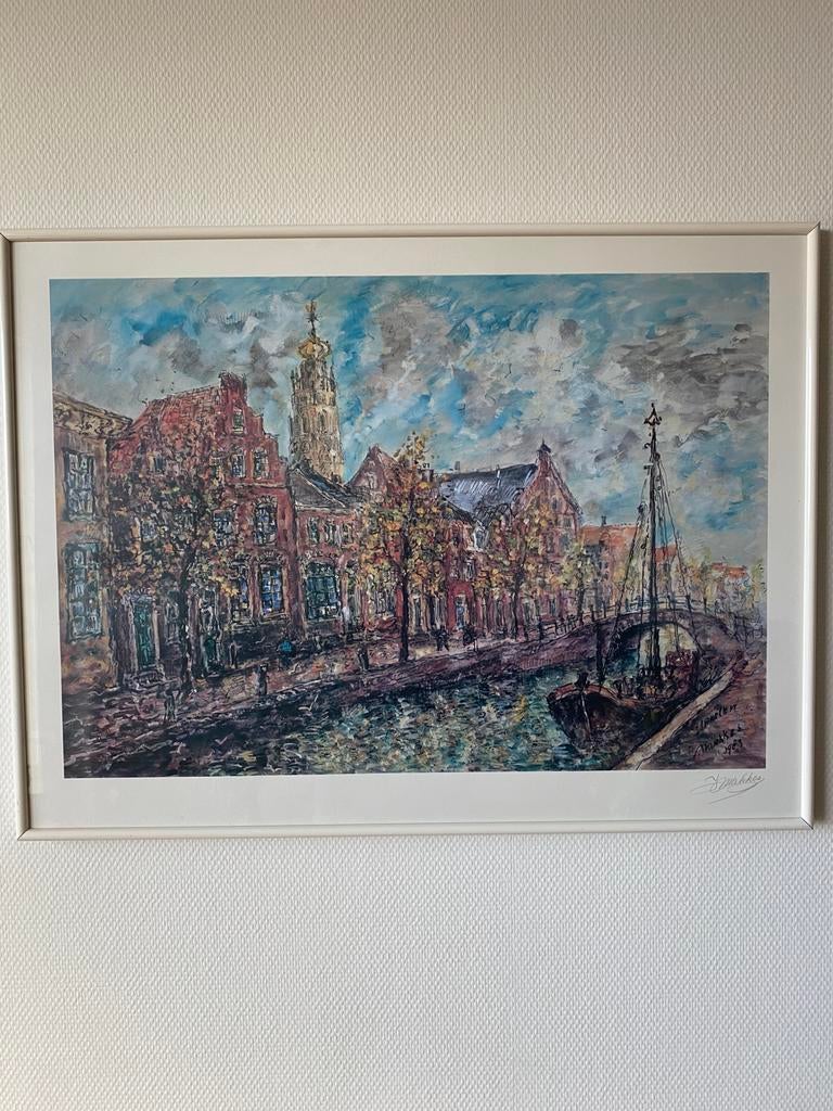 Haarlem  Litho)?) Jan Makkes, Ophalen of Verzenden