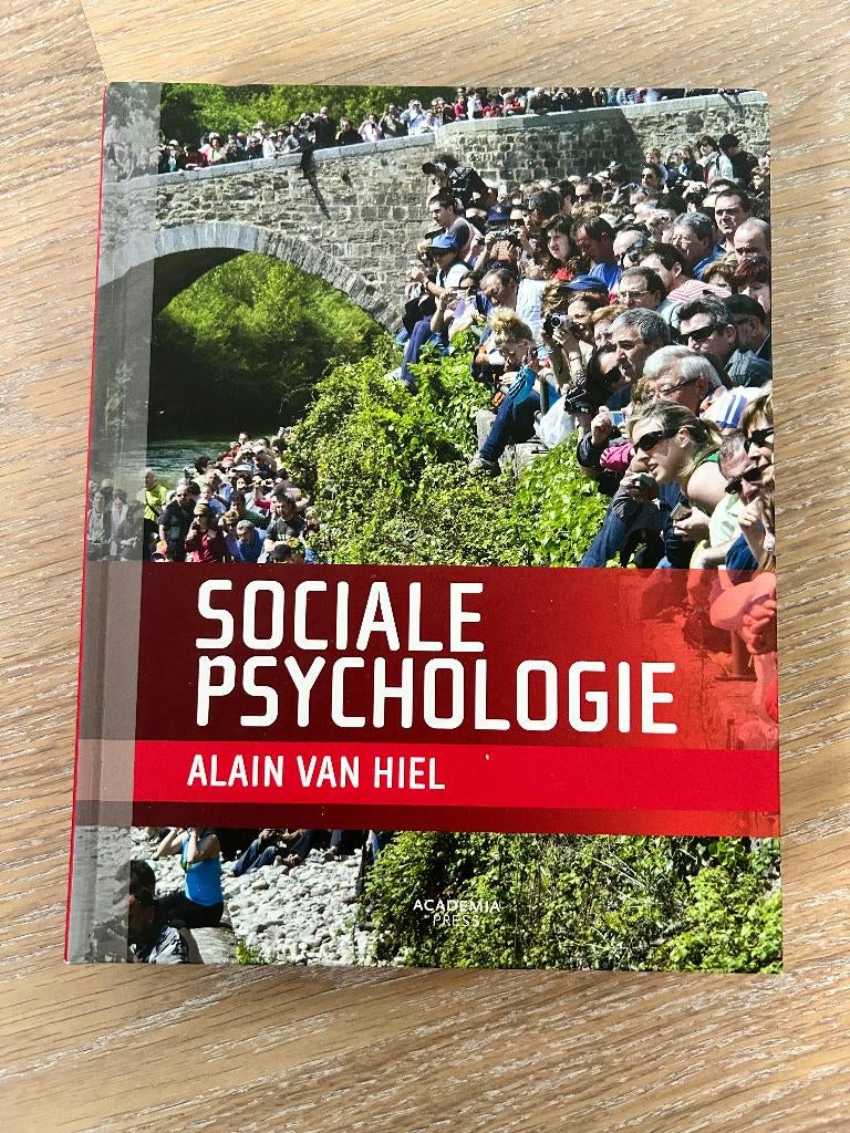 Sociale psychologie, Sociale psychologie, Ophalen of Verzenden, Zo goed als nieuw, Alain van Hiel