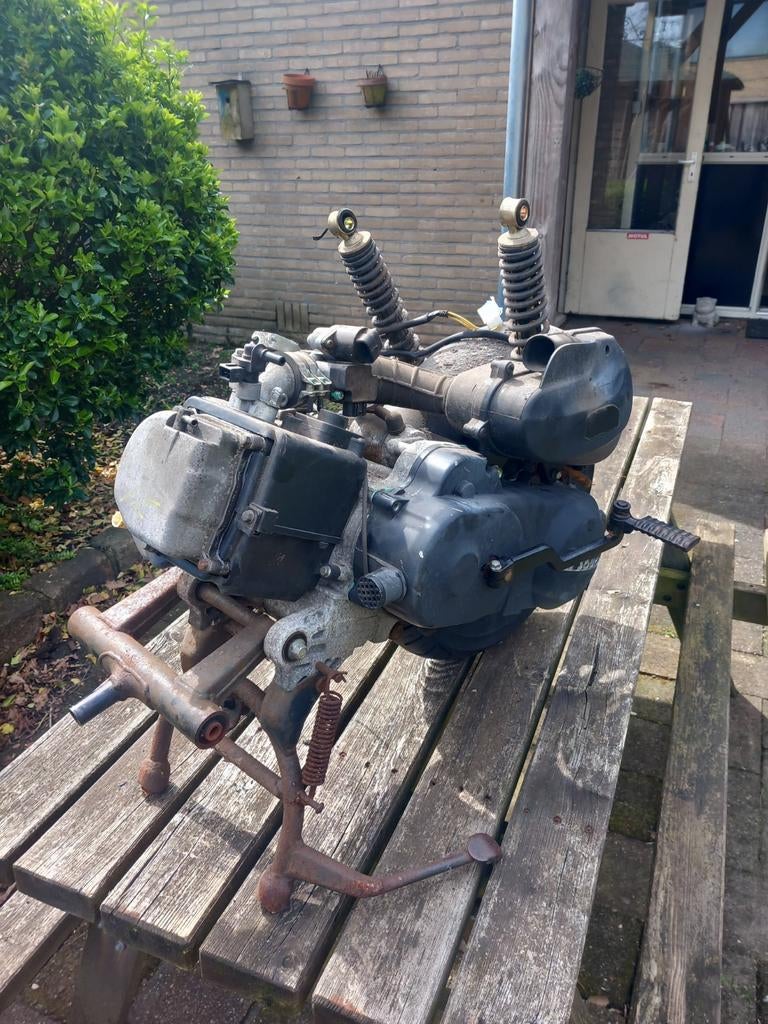 gy6 10 inch injectie motor euro 4 50cc, Ophalen, Gebruikt, Blok, Overige merken