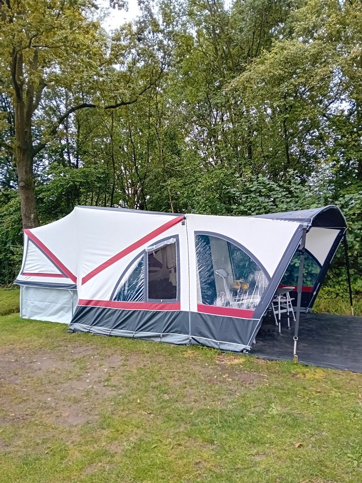 Dorema Teun TTT4 vouwwagen, Ophalen, Blauw, Tot en met 6