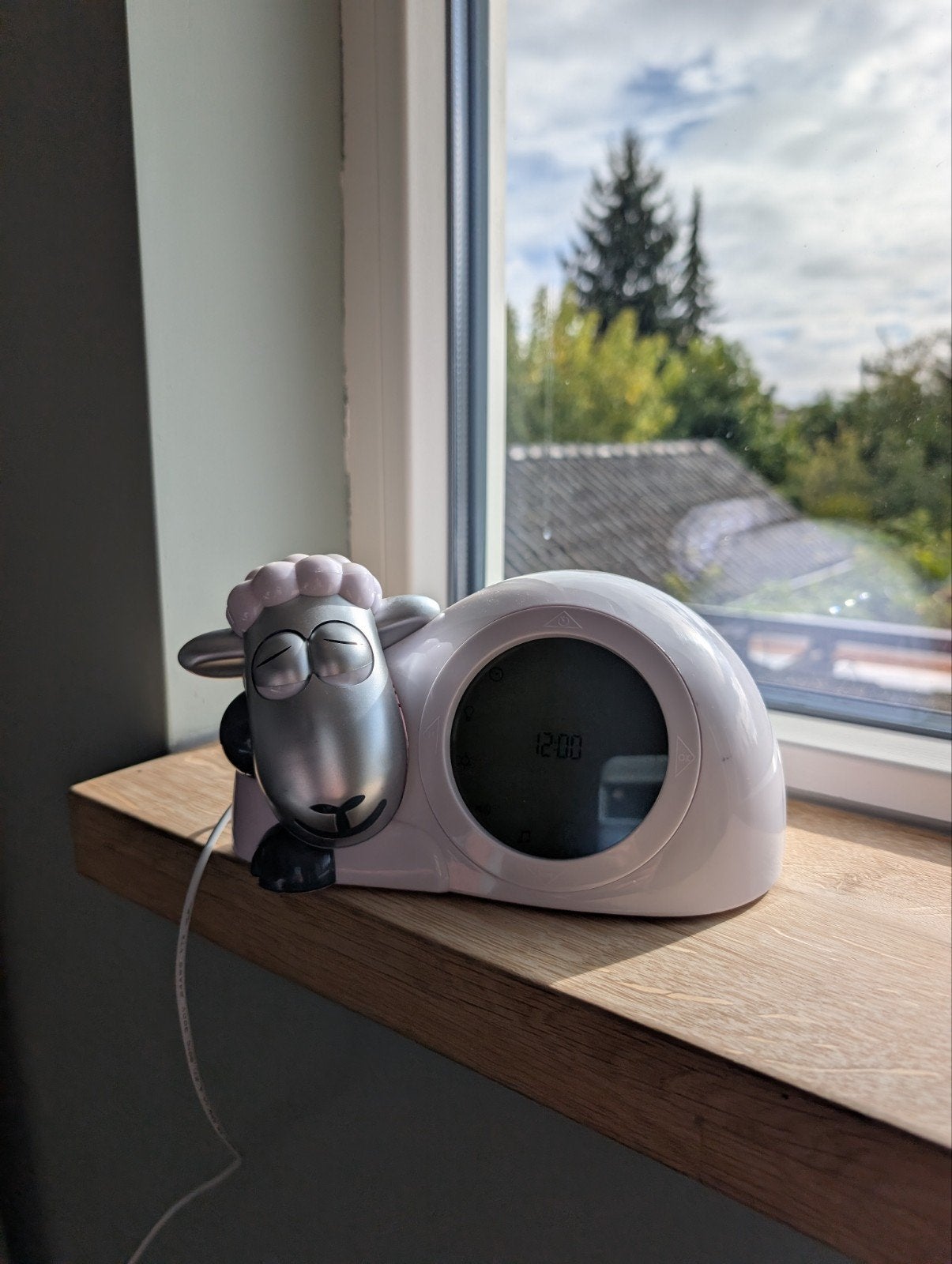 Sam het Schaap Wekker - Zilver, Ophalen, Zo goed als nieuw, Digitaal