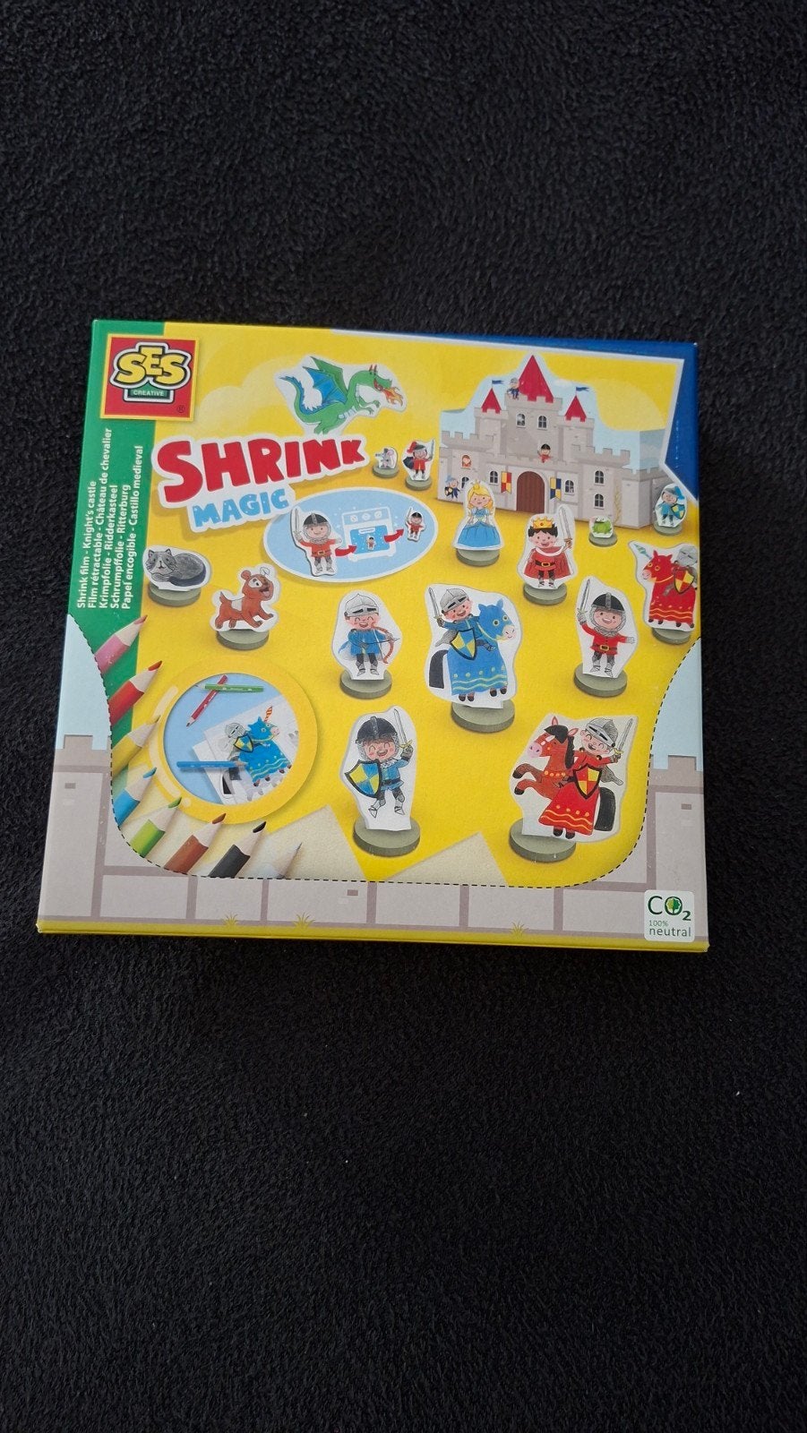 SES Shrink Magic Ridderkasteel Krimpfolie Knutselset, Ophalen of Verzenden, Nieuw, Knutselen