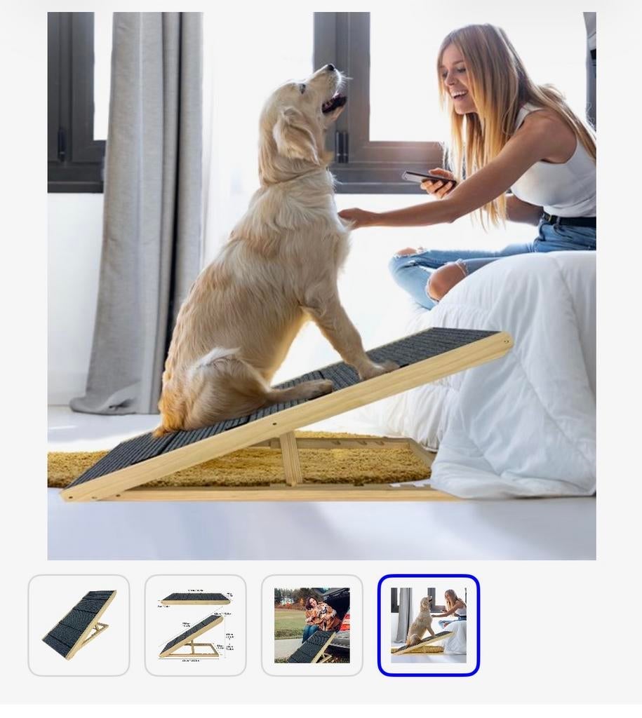 Honden trap voor bank of auto, Dieren en Toebehoren, Ophalen of Verzenden, Nieuw