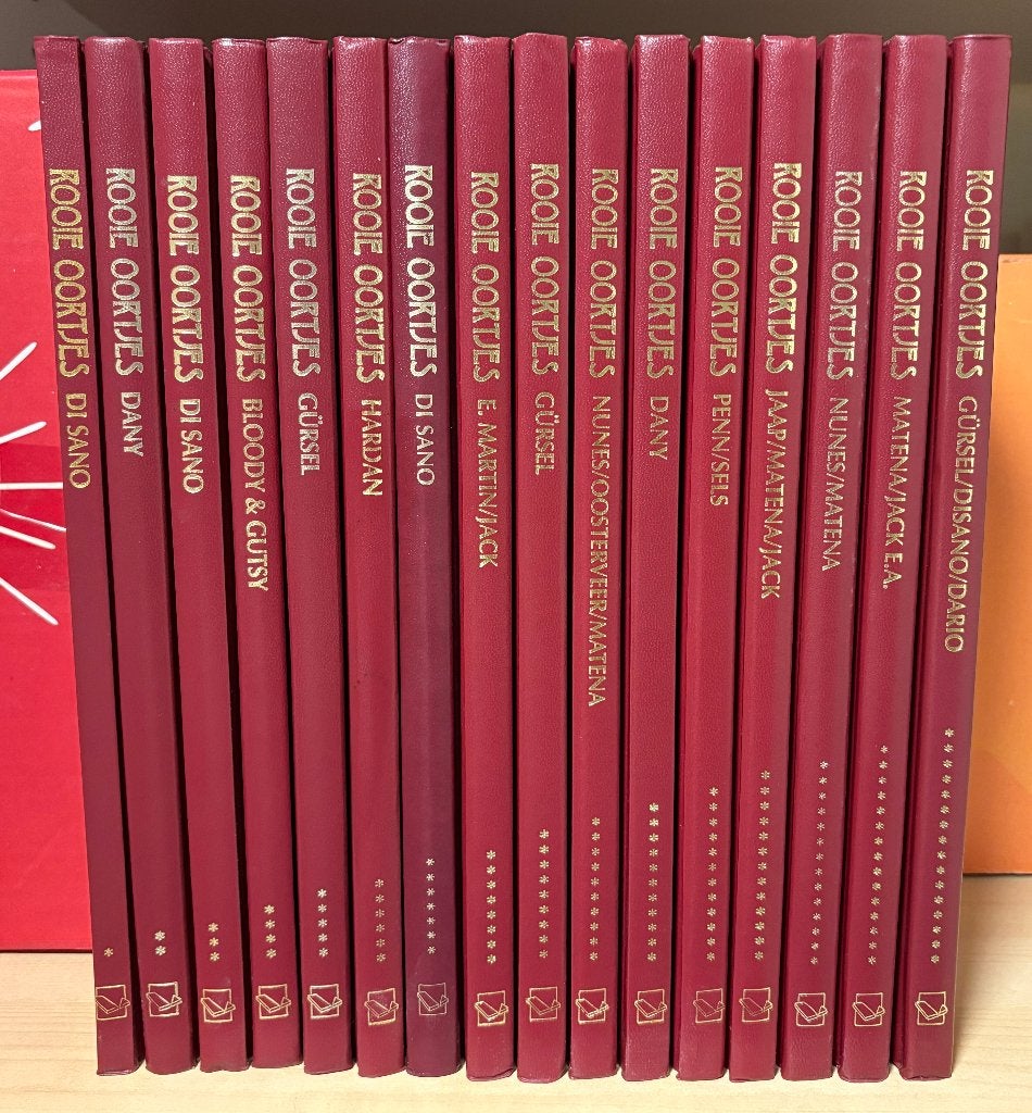 Rooie Oortjes Luxe Lekturama Reeks - Deel 1 t/m 16, Meerdere stripboeken, Ophalen of Verzenden, Zo goed als nieuw, Diverse auteurs