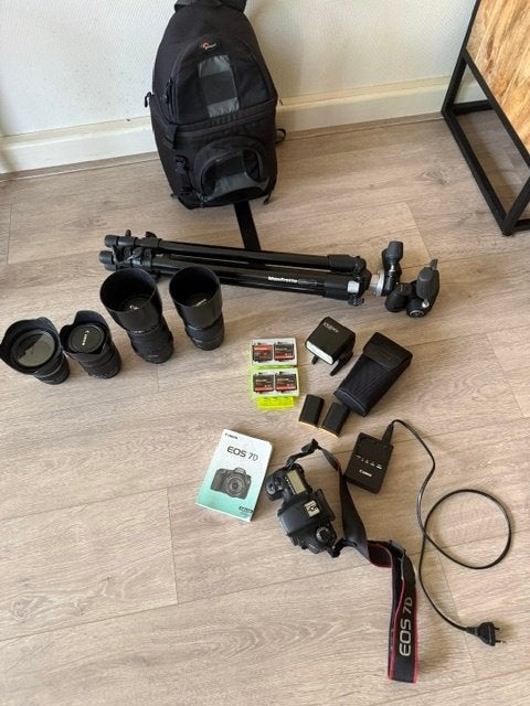 Fotoapparatuur, Ophalen, Gebruikt