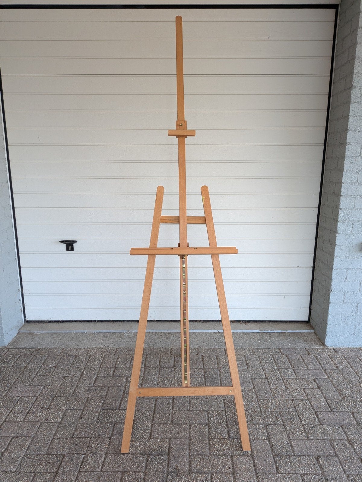 Houten schildersezel - Zo goed als nieuw, Hobby en Vrije tijd, Schilderen, Ophalen, Zo goed als nieuw, Ezel