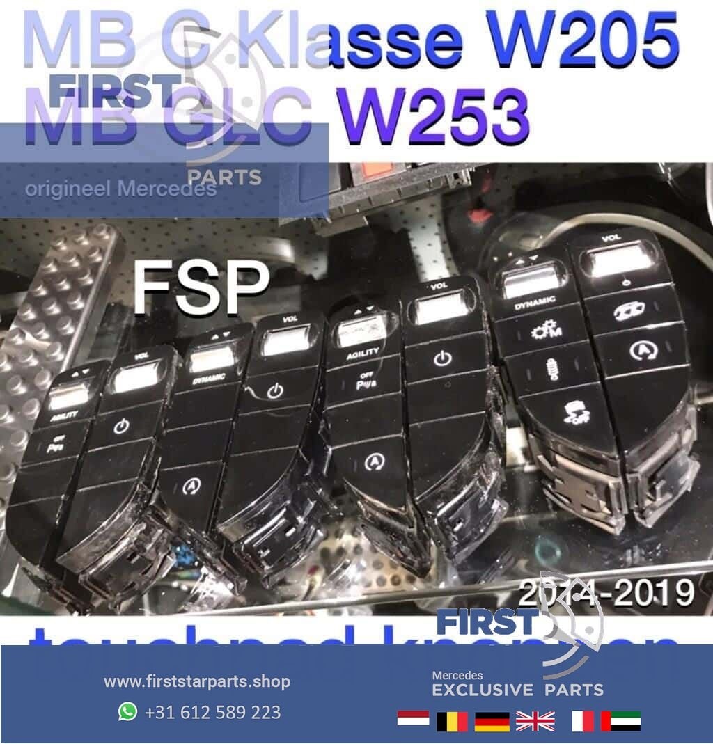 W205 W253 comand bediening knop L/R multimedia schakelaar kn, Auto diversen, Ophalen of Verzenden, -, -, -
