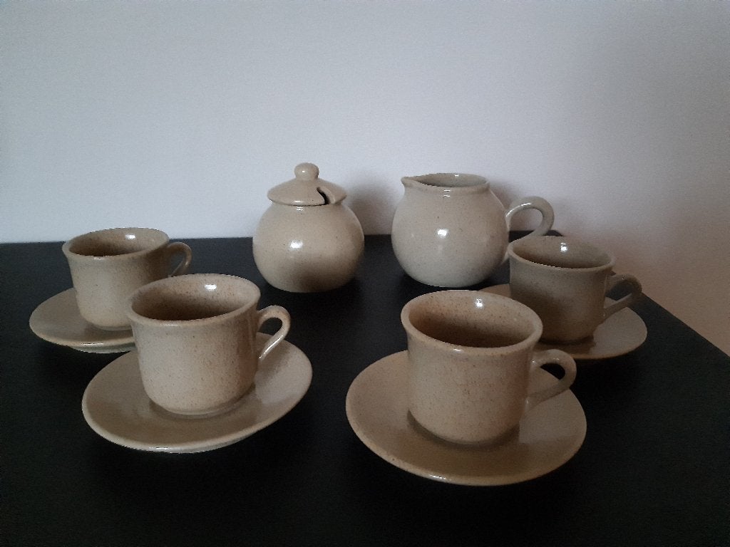 Espresso servies, Ophalen of Verzenden, Zo goed als nieuw, Overige stijlen, Kop(pen) en/of Schotel(s)