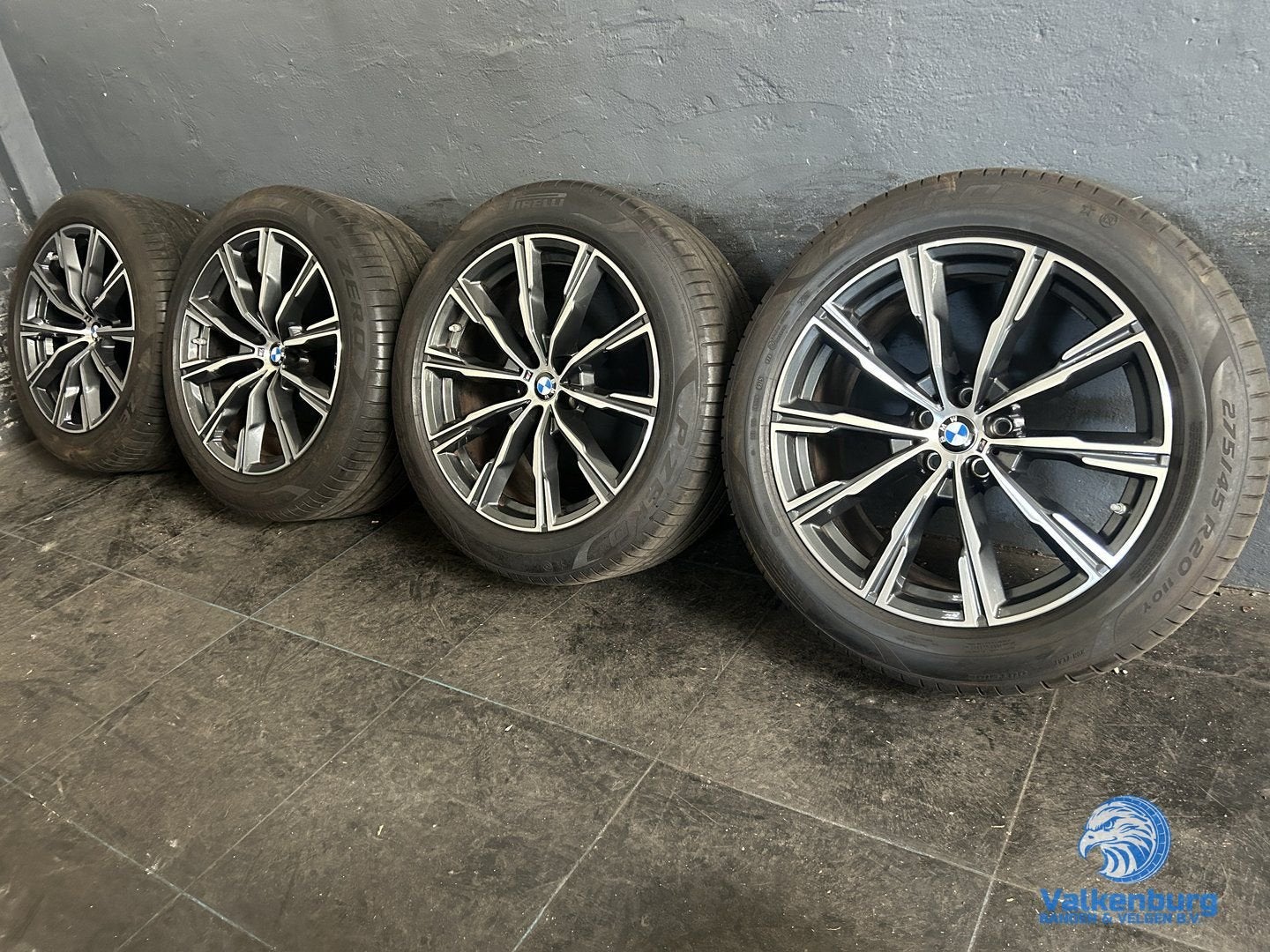 7mm! Originele BMW X5 X6 G05 G06 Style 740M 20 inch antracie, Gebruikt, -, 275 mm, -