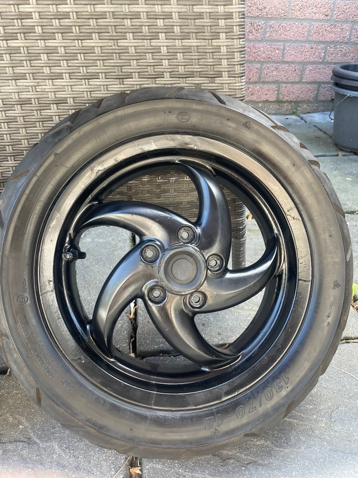 Gilera runner DD achtervelg, Ophalen, Zo goed als nieuw, Overige typen, Piaggio