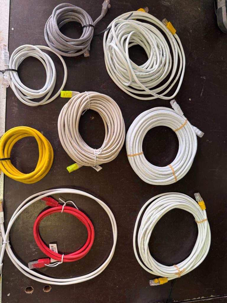 Partij UTP netwerkkabels / internetkabels Cat5e/Cat6 RJ45, Ophalen of Verzenden, Gebruikt