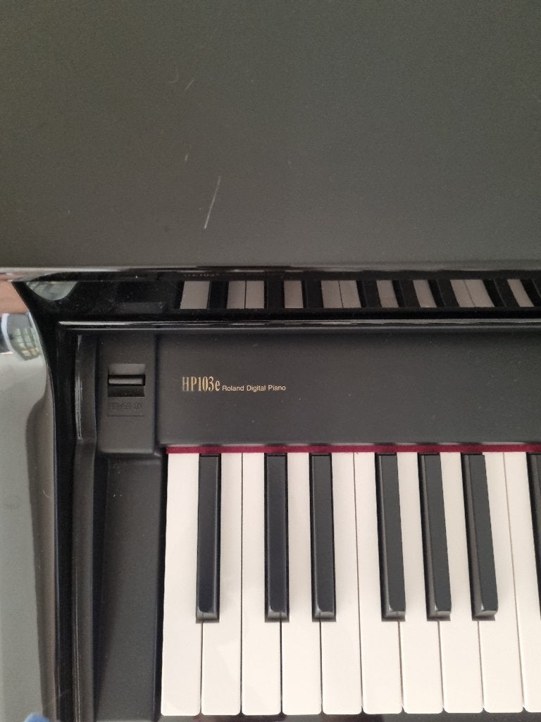 Roland Digital Piano HP103e, Muziek en Instrumenten, Ophalen, Gebruikt, Zwart, Piano