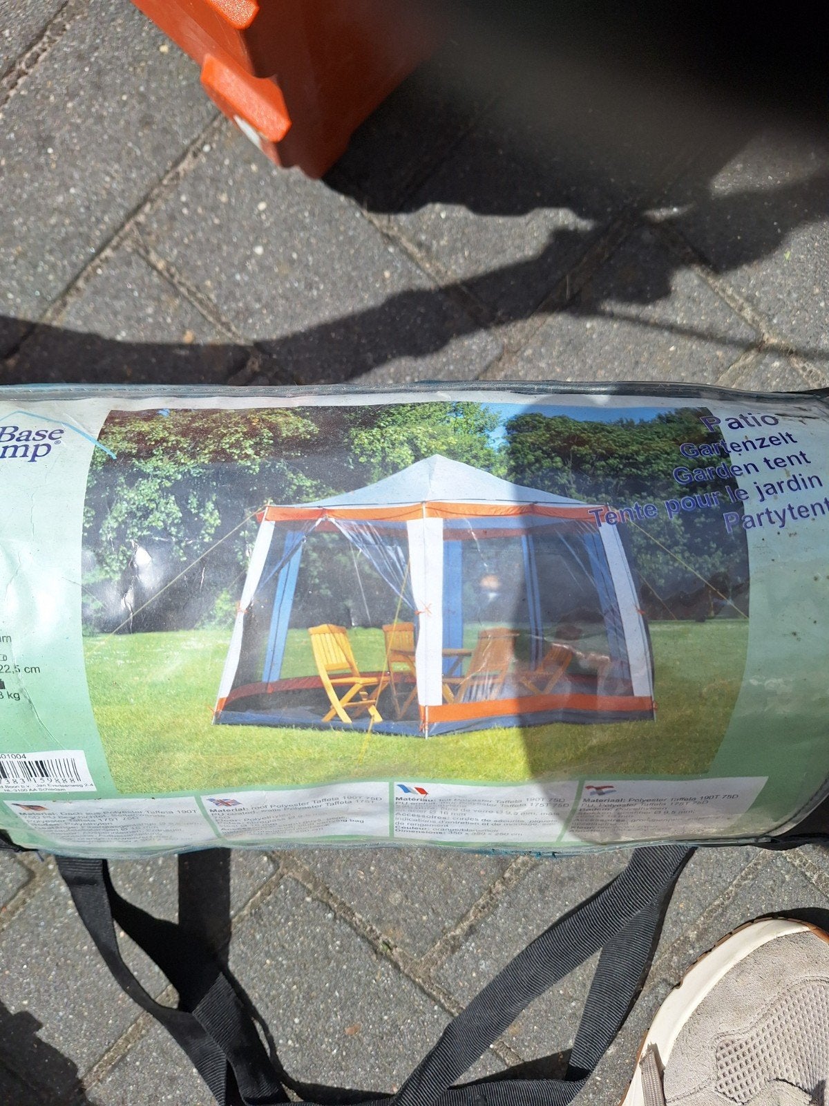 Base Camp Partytent / Tuintent - Nieuw in verpakking, Caravans en Kamperen, Tenten, Ophalen