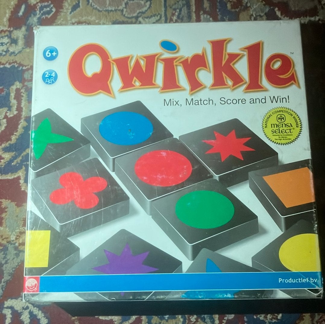 Qwirkle - Bordspel, Ophalen of Verzenden, Zo goed als nieuw