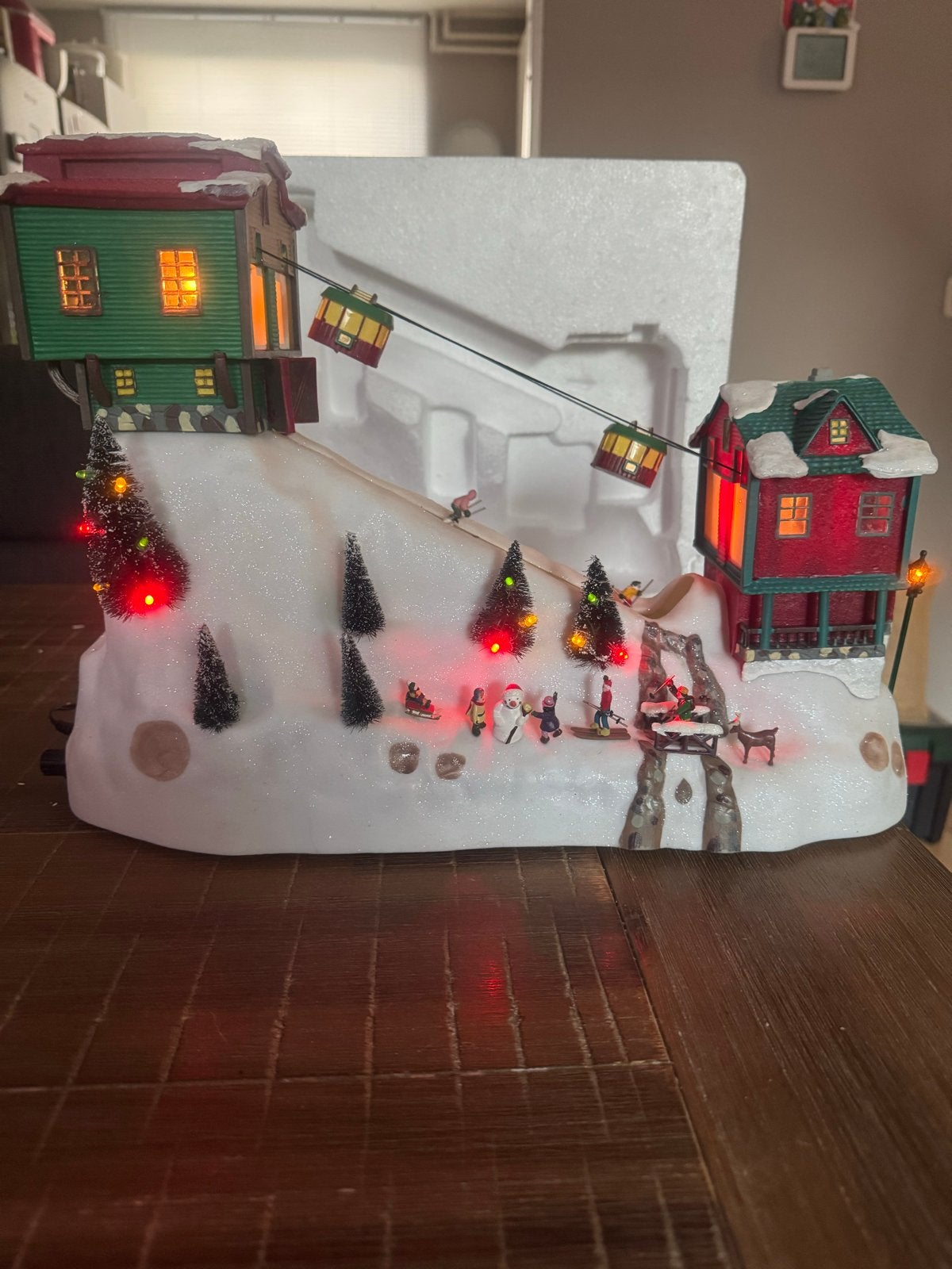 Mr. Christmas Winter Wonderland Cable Cars, Diversen, Ophalen of Verzenden
