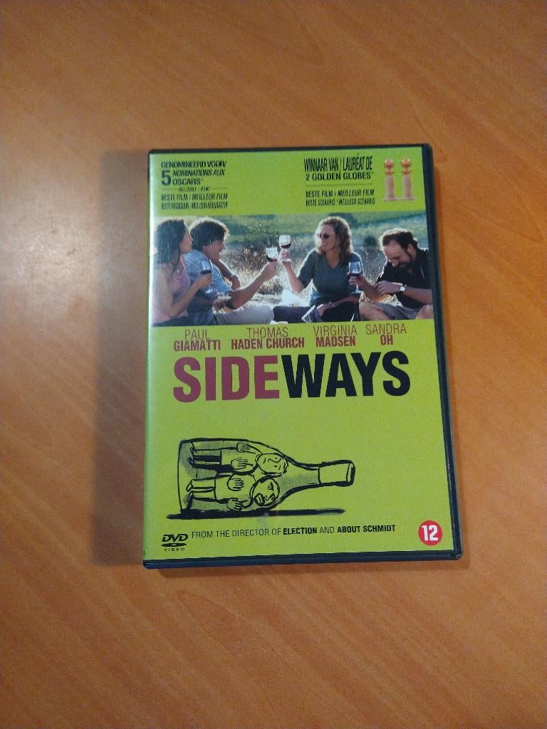 DVD Sideways, Vanaf 12 jaar, Ophalen of Verzenden, Zo goed als nieuw, Romantische komedie