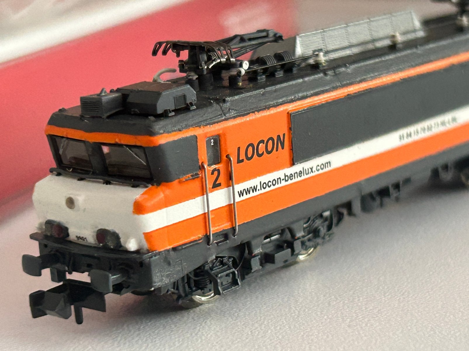 fleischamn 732106 Locon NS Benelux dcc digitaal led rood wit, Hobby en Vrije tijd, Modeltreinen | N-Spoor, Overige merken, Ophalen of Verzenden