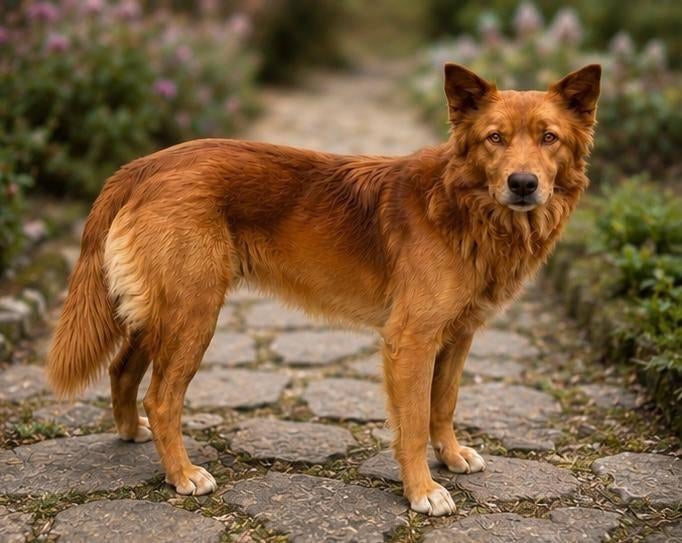 Fox - Mix Husky en Duitse Herder, Reu 35kg 3,5 jaar oud, Dieren en Toebehoren, Honden | Niet-rashonden, Parvo, Particulier, Reu