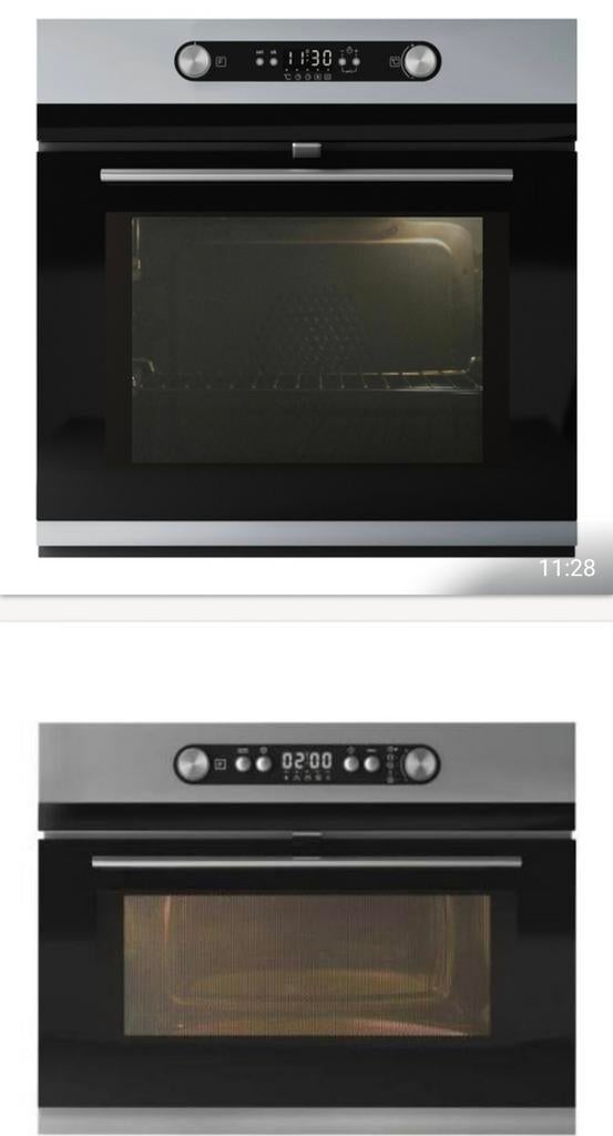 Ikea inbouw oven en inbouw magnetron/oven, Gebruikt, 60 cm of meer, Ophalen of Verzenden, Oven met grill