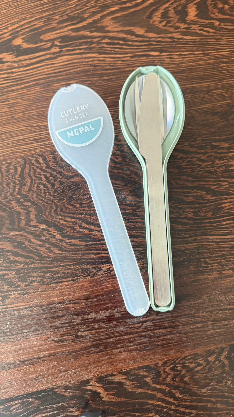 Mepal bestekset Ellipse 3-delig, Huis en Inrichting, Keuken | Bestek, Ophalen of Verzenden, Nieuw, Rvs of Chroom, Bestekset