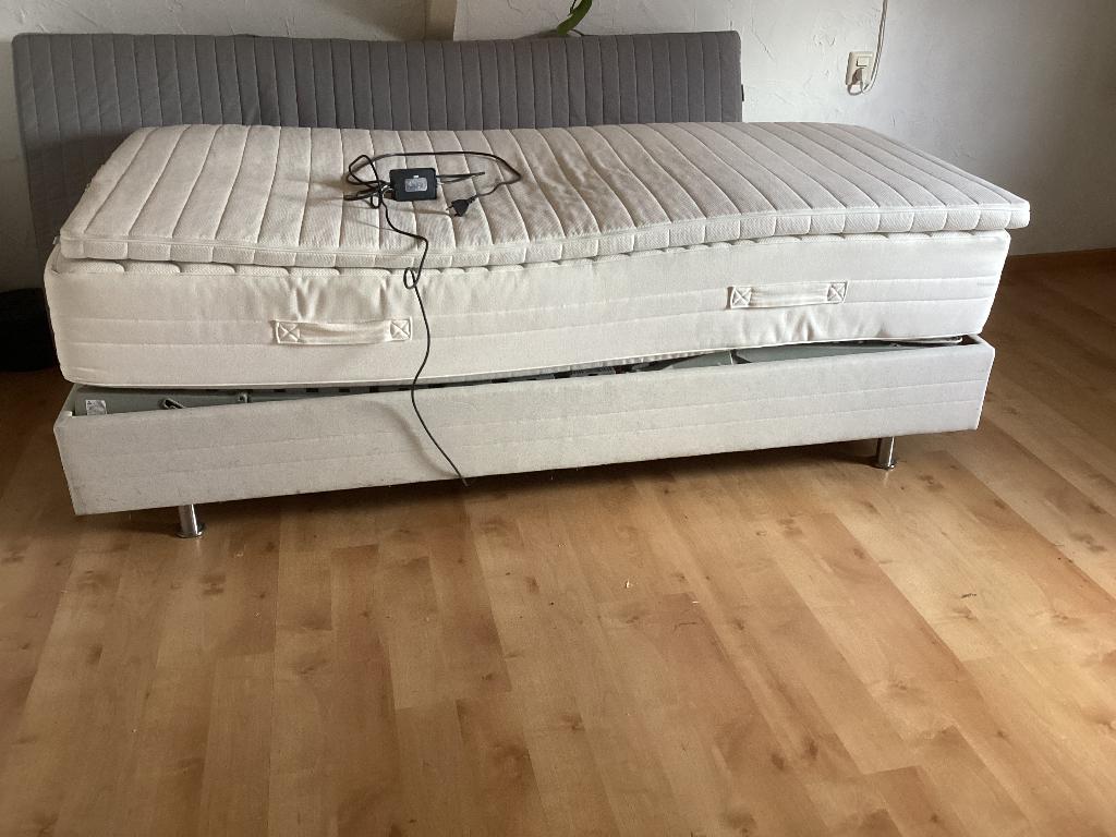 Boxspring 90x200 IKEA  GRATIS, Ophalen, Gebruikt, 90 cm, Eenpersoons