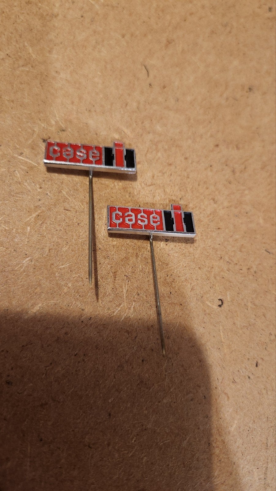 2 x Case IH speldjes, Verzamelen, Ophalen of Verzenden, Zo goed als nieuw, Auto's