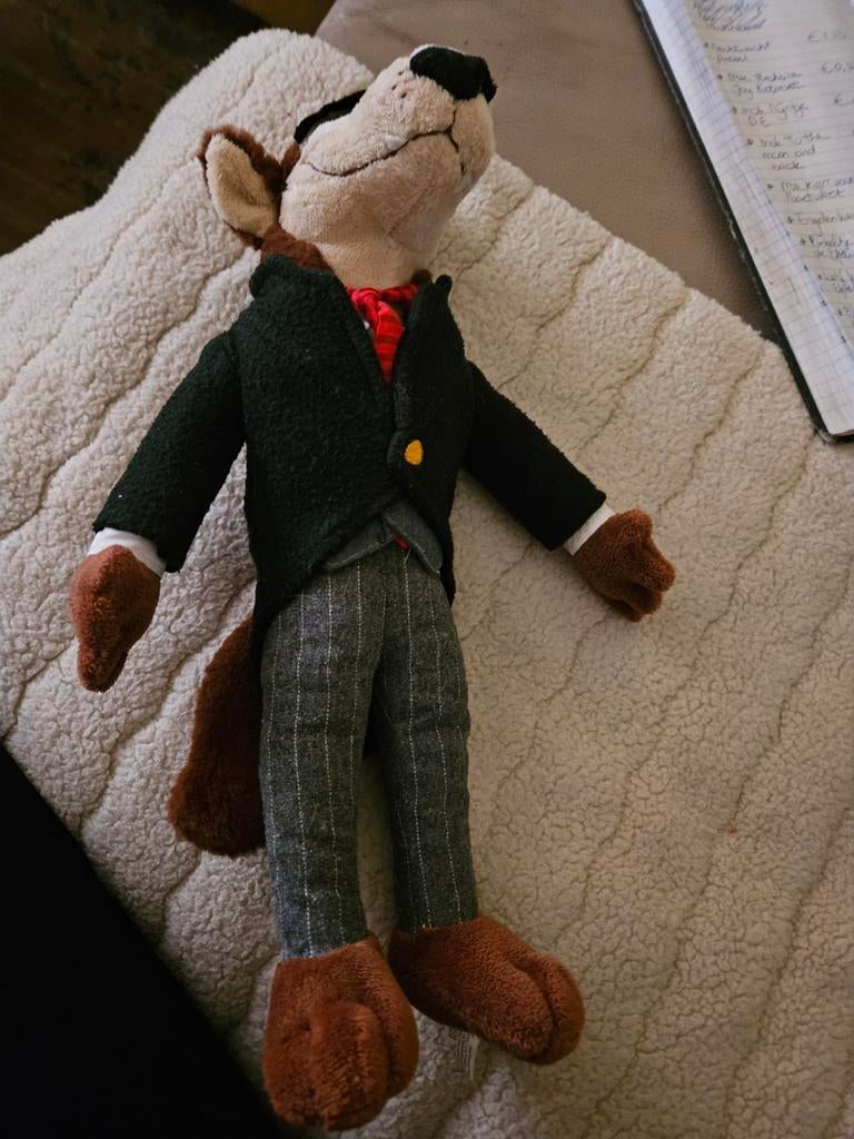 Efteling Wolf Knuffel - Sprookjesbos, Kinderen en Baby's, Ophalen of Verzenden, Zo goed als nieuw, Overige typen