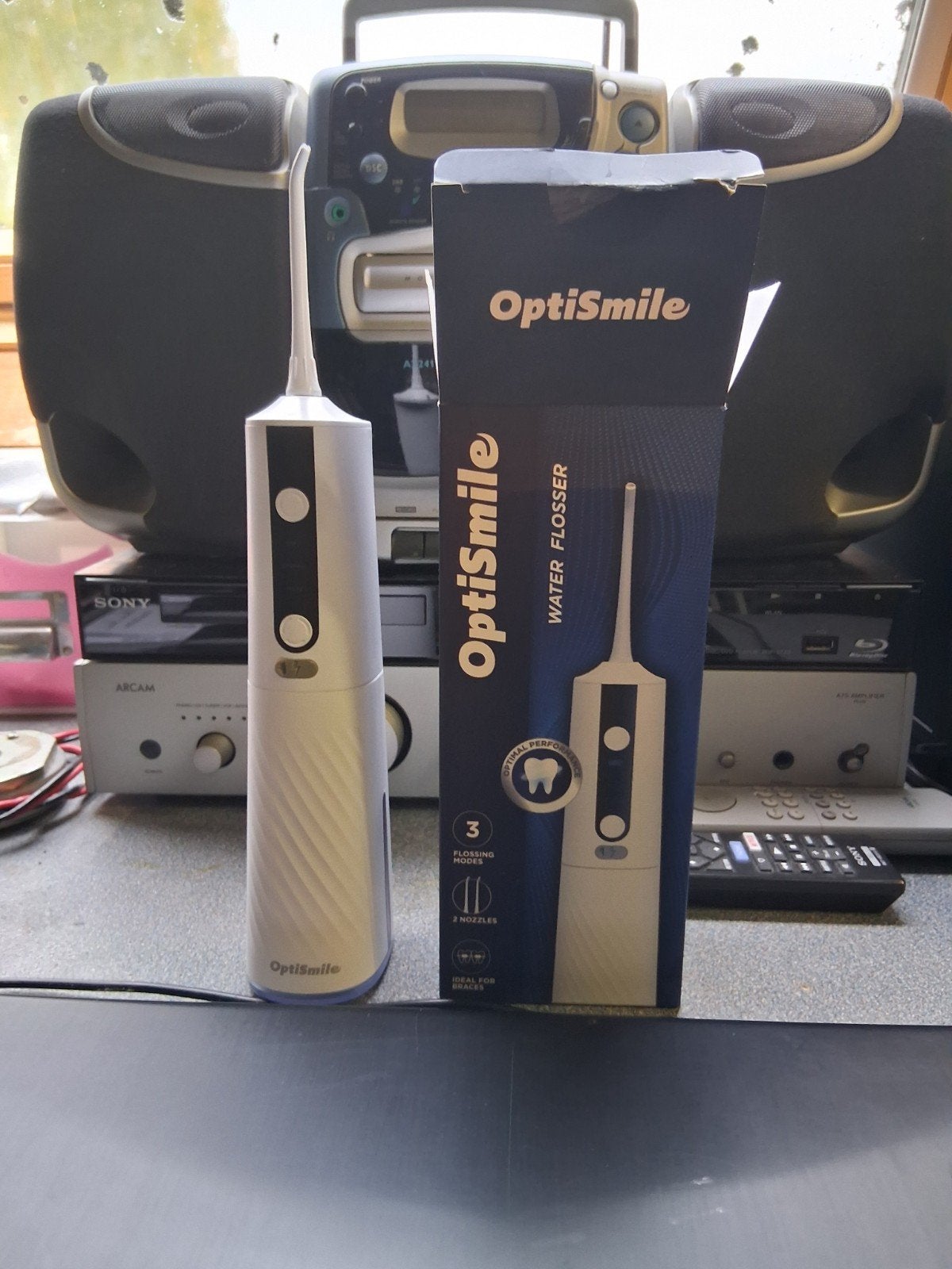 OptiSmile Water Flosser - Nieuw in doos, Sieraden, Tassen en Uiterlijk, Ophalen, Nieuw, Overige typen
