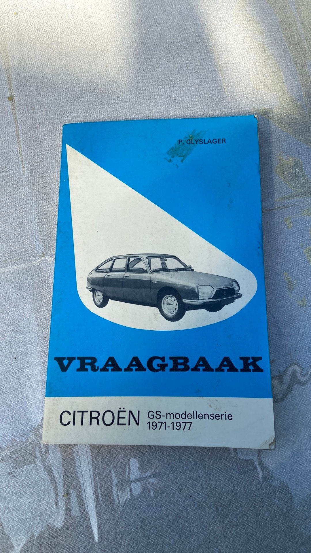 Vraagbaak Citroën GS-, Ophalen of Verzenden