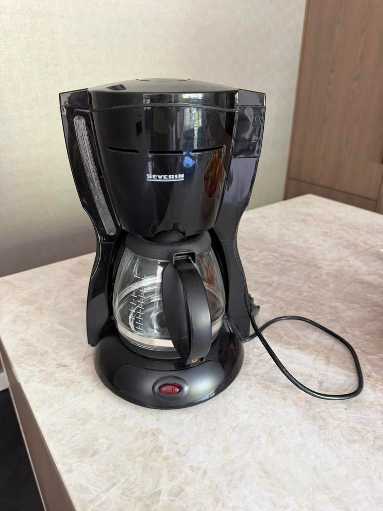 Koffiezetapparaat voor filter koffie Severin zwart, 10 kopjes of meer, Koffiemachine, Gemalen koffie, Ophalen of Verzenden