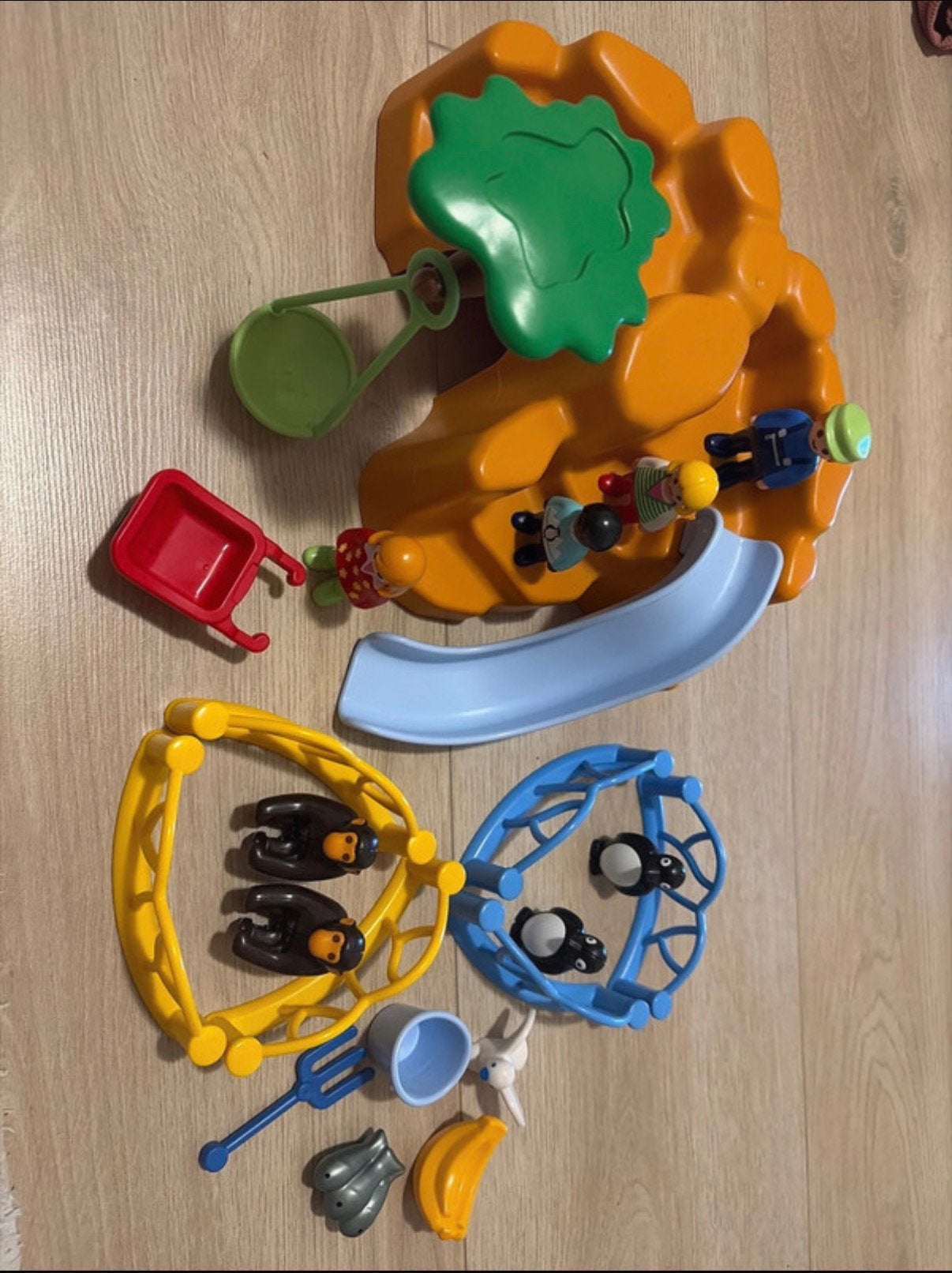 Playmobil 1.2.3 Dierenpark (set 9377), Complete set, 1.2.3, Ophalen of Verzenden, Zo goed als nieuw