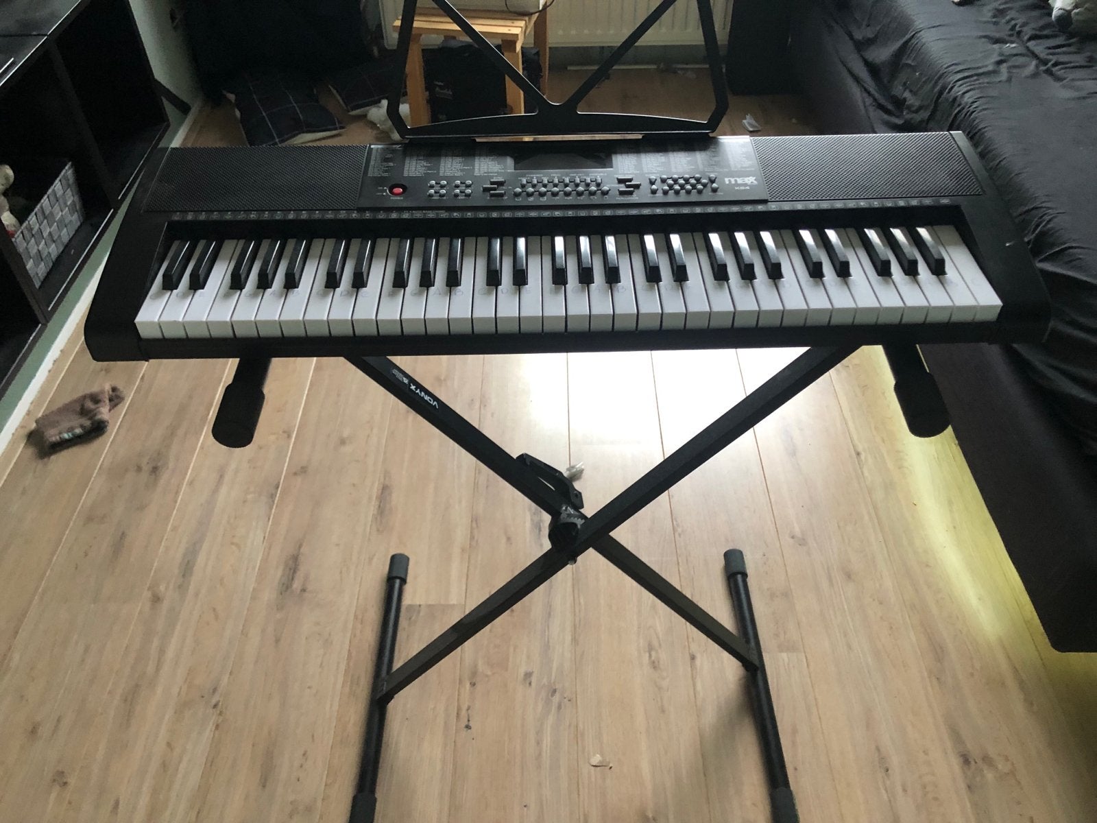 Elektronisch keyboard met standaard - Ideaal voor beginners, Overige merken, Ophalen of Verzenden, Met standaard, 61 toetsen