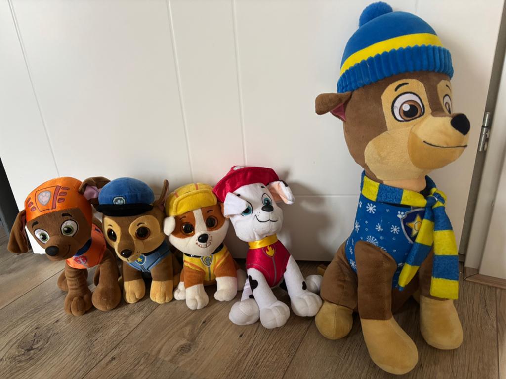 Paw patrol knuffels, Ophalen of Verzenden, Gebruikt, Hond