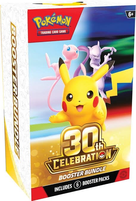 4 Sealed Pokémon Booster Bundels - 30th Celebration, Hobby en Vrije tijd, Ophalen of Verzenden, Nieuw, Booster