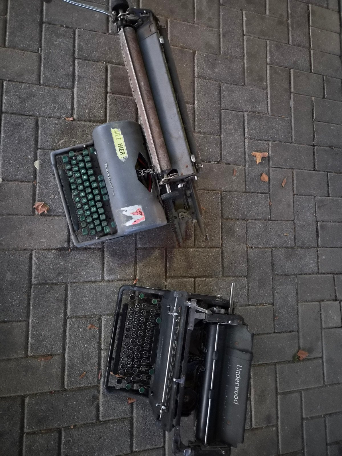 vintage typmachine, Diversen, Typemachines, Ophalen, Gebruikt