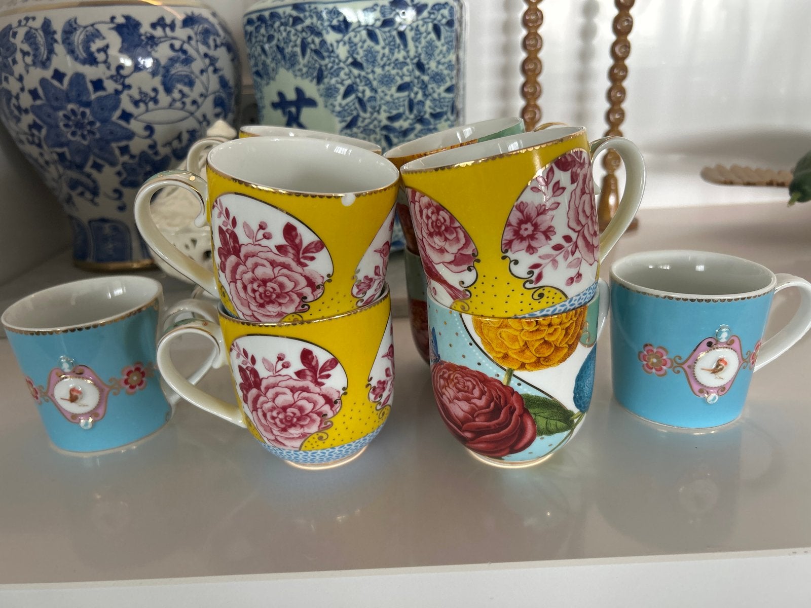 Set van 10 kopjes Pip studio, Ophalen, Pip Studio, Zo goed als nieuw, Modern