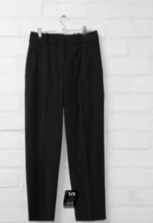 SEVENTY - Prachtige wollen pantalon maat 34 - Nieuw €255, Kleding | Dames, SEVENTY, Zwart, Nieuw, Ophalen of Verzenden