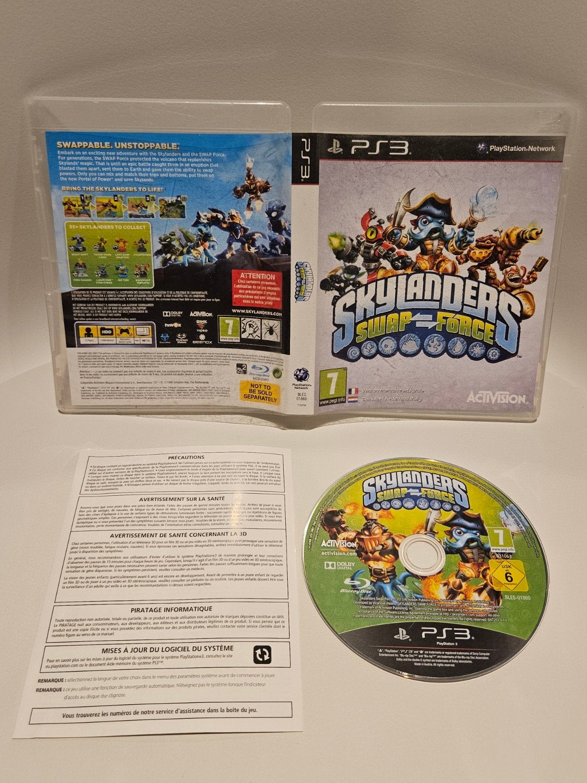 Skylanders Swap Force PS3, Avontuur en Actie, 2 spelers, Ophalen of Verzenden, Zo goed als nieuw