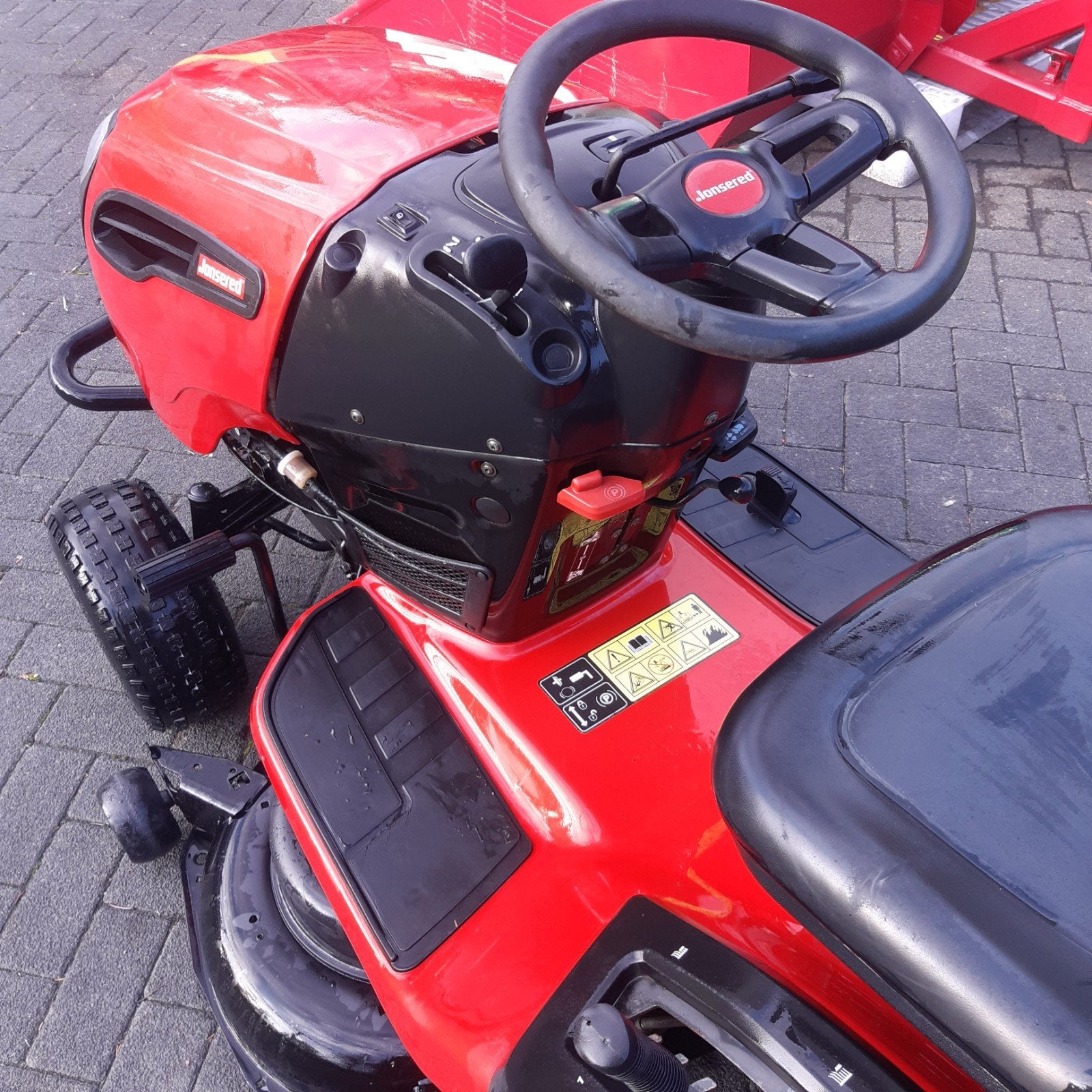 GRASMAAIER JONSERED MET OPVANG AUTOMAAT, Ophalen of Verzenden, 50 cm of meer