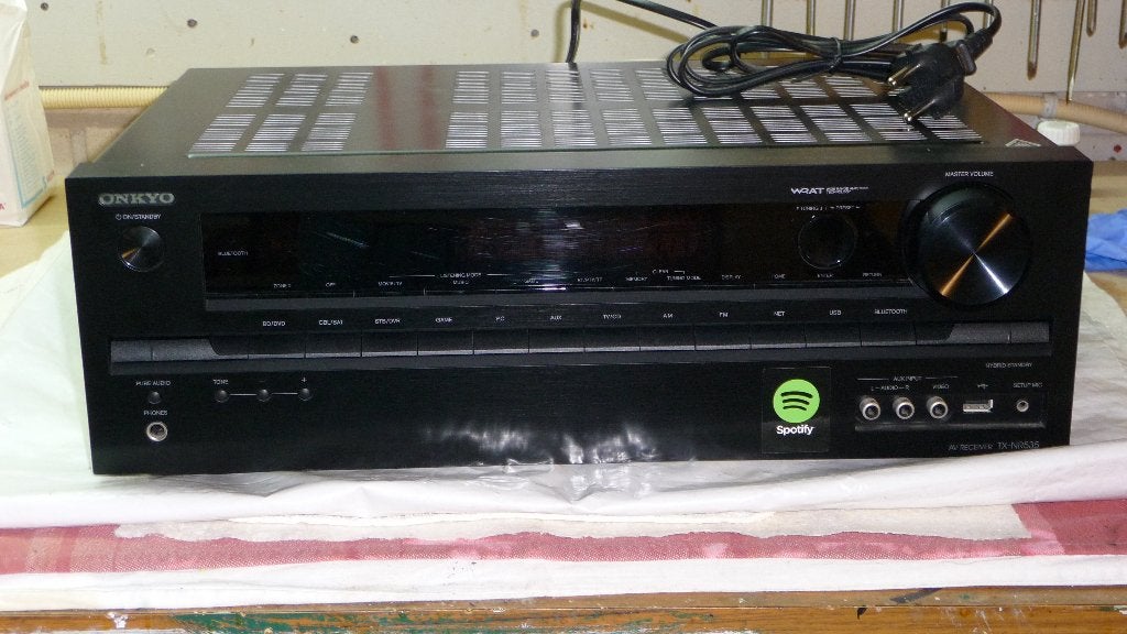 ONKYO AV Receiver TX-NR535, Gebruikt, 70 watt of meer, 5.1-systeem, Overige spelers