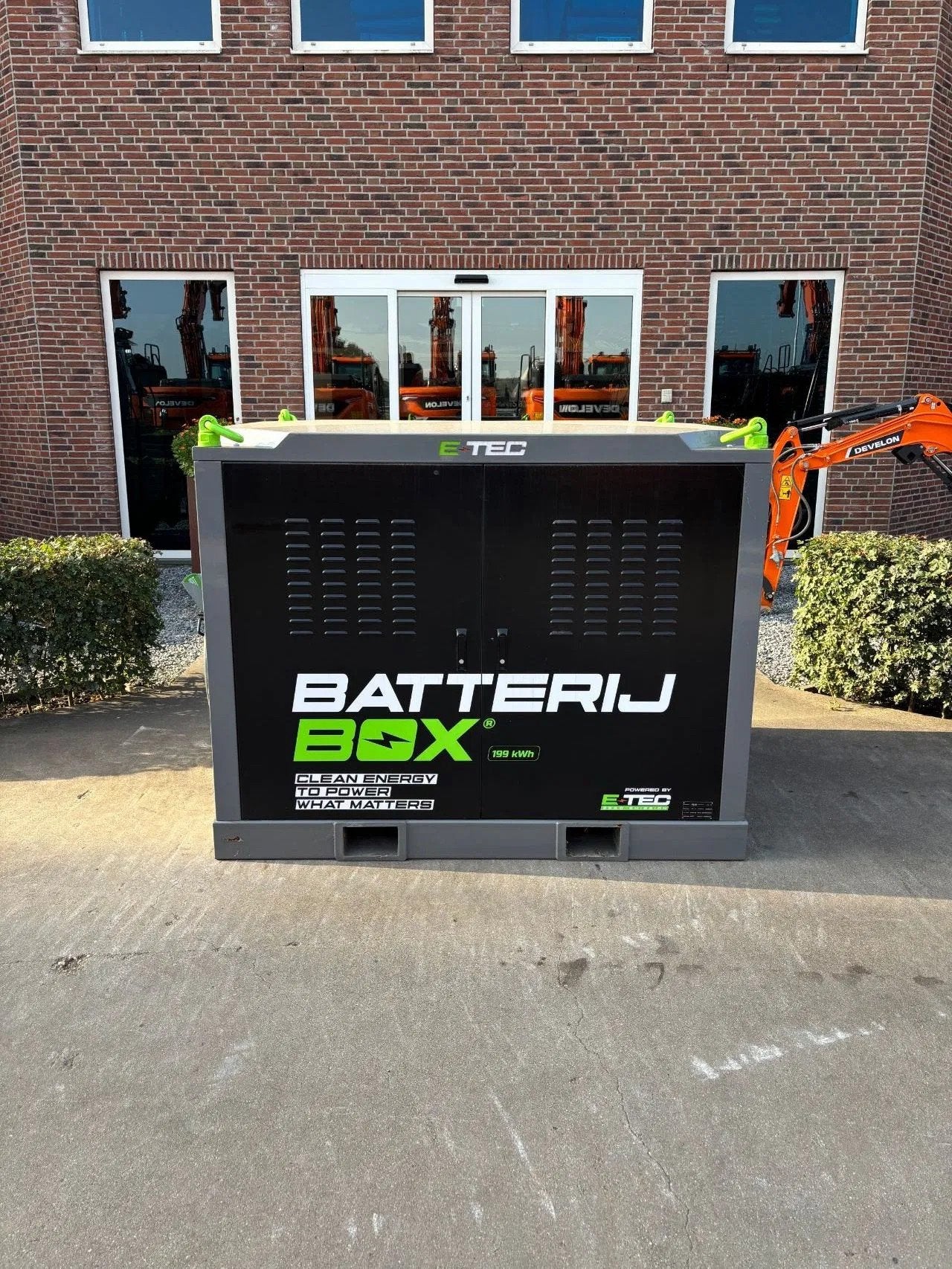 Etec Batterij-box 199kwh/ Accu box / energie opslag systeem